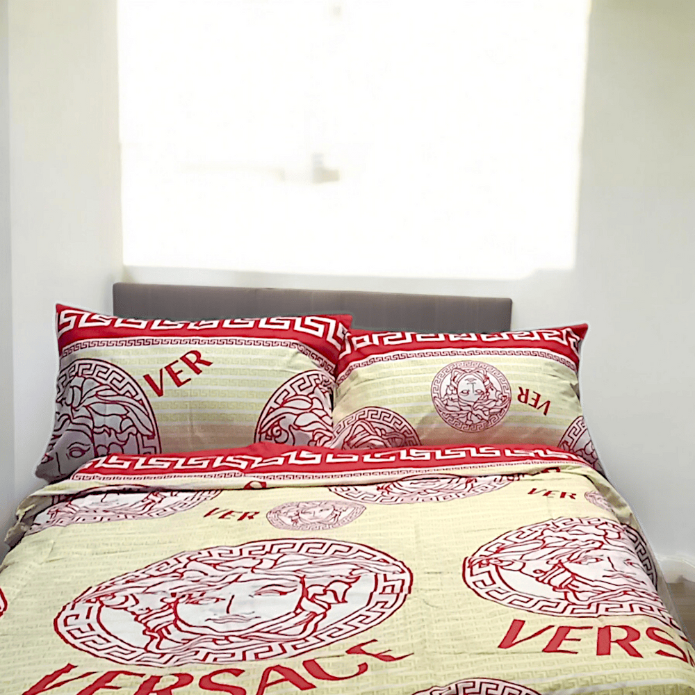 Versace bedding set 200x220 (euro size) cotton 4750 photo