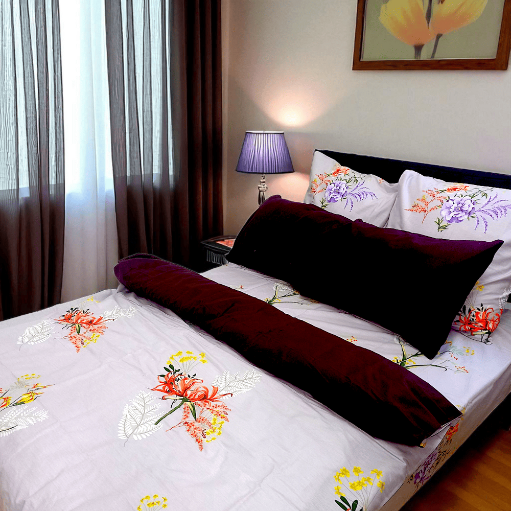 Bedding set "Evening Bouquet" 150X220 satin (100% cotton) 3736 photo