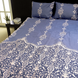 Komplet pościeli "Koronka aksamitnej nocy" 200x220 (rozmiar euro) satyna 50408 foto 3