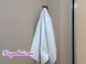 White foot towel (hotel) 0.40X0.70