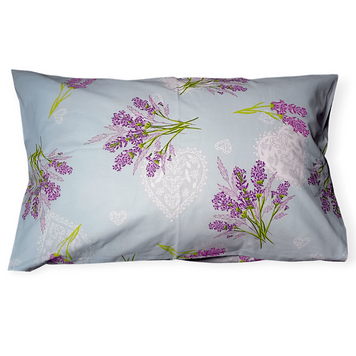 Pillowcase 50X70 cotton "Lavender" 50243 photo