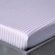 Fitted sheet 090x200+25cm stripe satin Lux 100% cotton purple 50854 photo 2