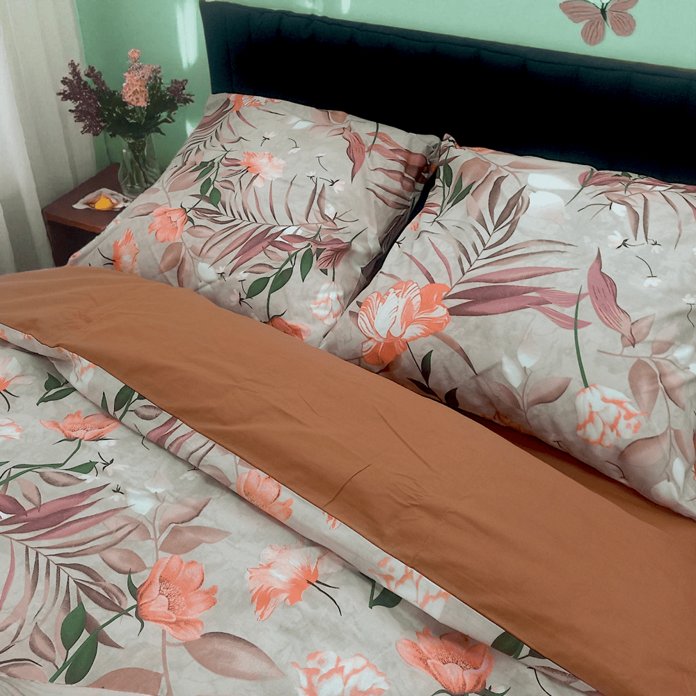 "Summer Colors" bedding set 180X220 (double) cotton 4070 photo