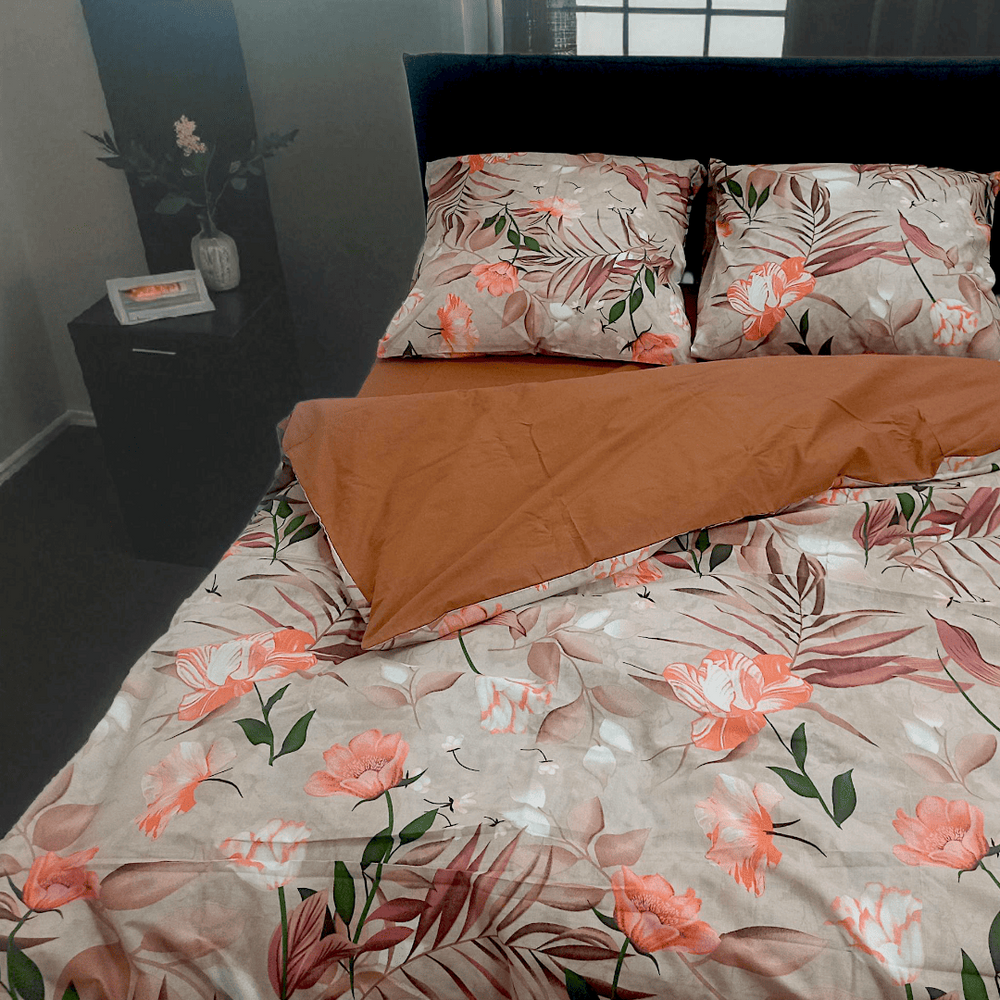 "Summer Colors" bedding set 180X220 (double) cotton 4070 photo