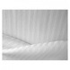 Stripe satin sheet for hotels 240X240 white stripe