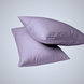 Pillowcase striped satin 70X70 purple color 50695 photo 2