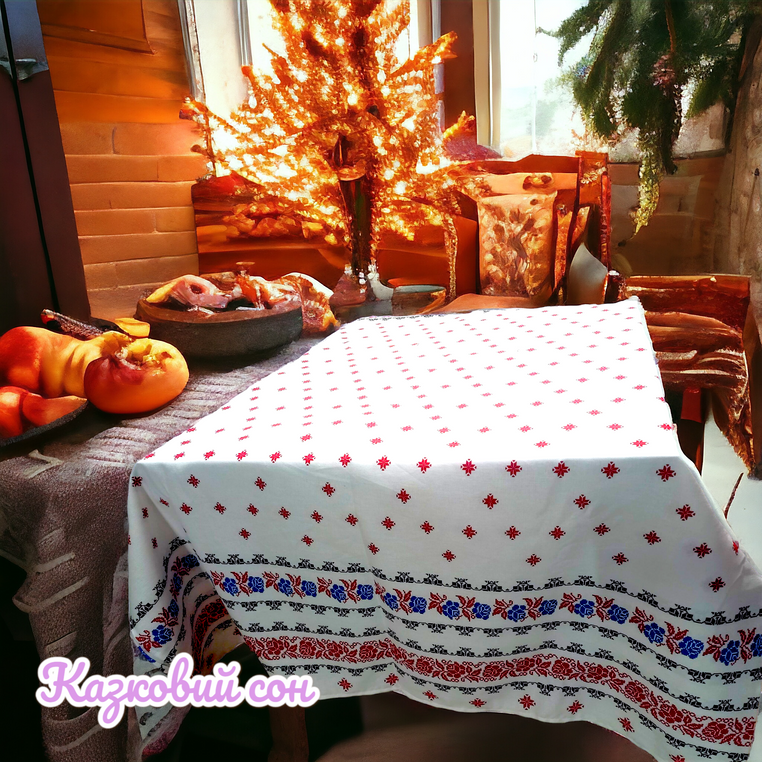 Tablecloth "Ukrainian ornament"1.40X1.10