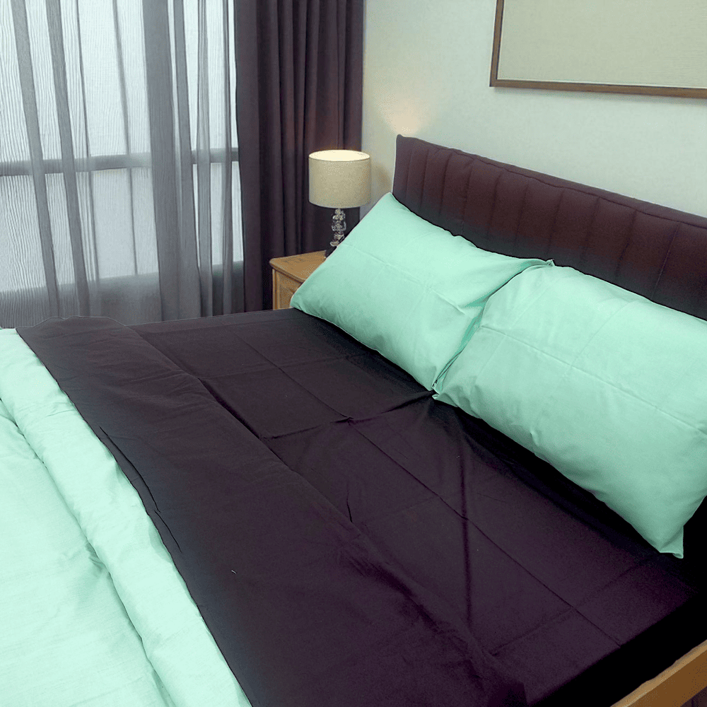 Double bed linen set 5042 photo