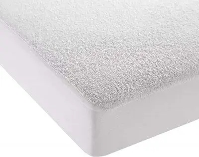 Waterproof mattress pad Aqua Stop 1.80X2.00+27cm with a side and an elastic band around the perimeter