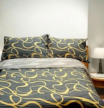 Bedding set family calico 6242 photo