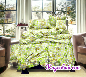 Bedding set euro size calico