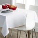 Tablecloth for cafes, restaurants with water-repellent impregnation white 100X180