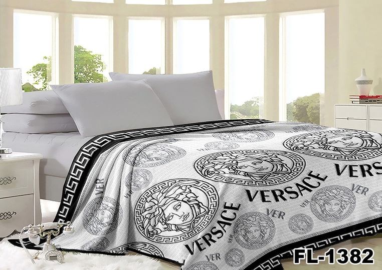 Plaid bedspread Versace 185X215