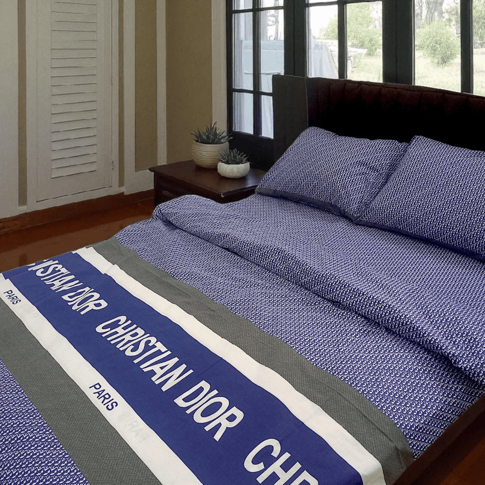 Bedding set 'Cristian Dior' 200x220 (Euro size) cotton 50801 photo
