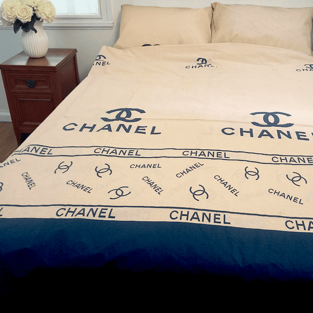 Bedding set 200X220 "Dream &agrave; la Chanel" (euro size) cotton 50806 photo
