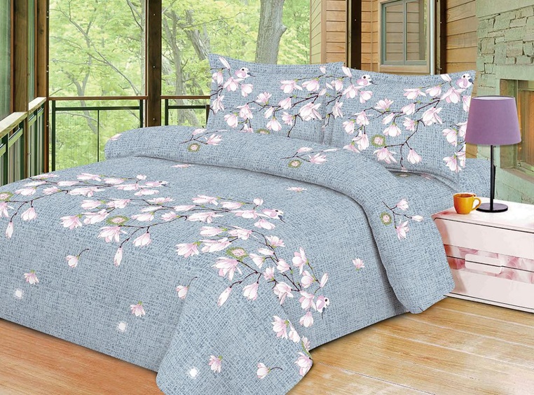 One and a half bed linen set "Magnolia"