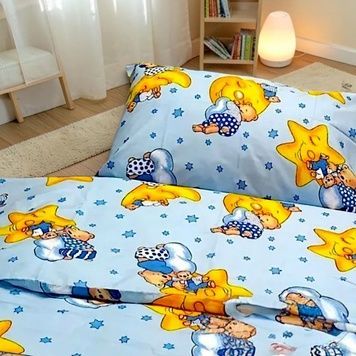 Комплект підлітковий "Ведмедик на місяці" 150Х220 5003 фото