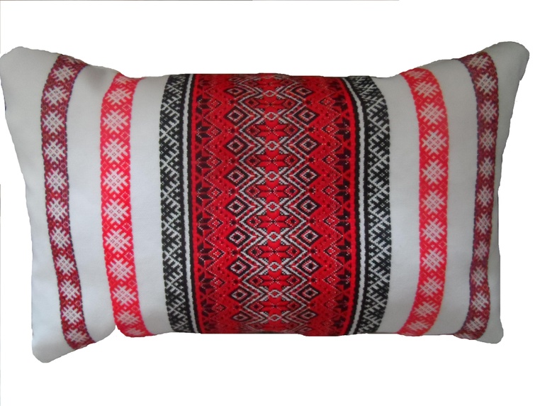 Decorative embroidery pillow 25X45, 0.25Х0.45