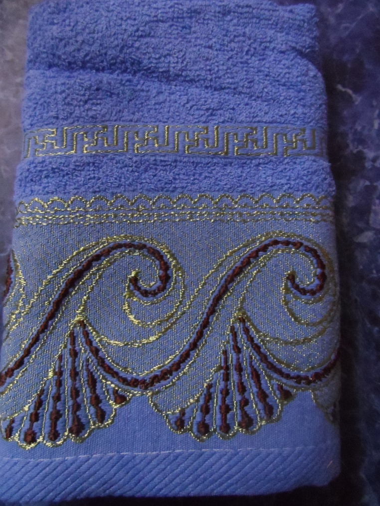 Bath towel A20-61, 0.70Х1.40, terry cloth