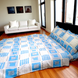 A single bed linen set with a crinkle texture 50661 photo 2
