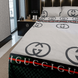 Cotton bedding set 'Gucci Night' 200x220 (euro size) 50814 photo 3