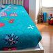 Fitted sheet 0.80X1.70+20cm Turquoise Dream 50493 photo 2