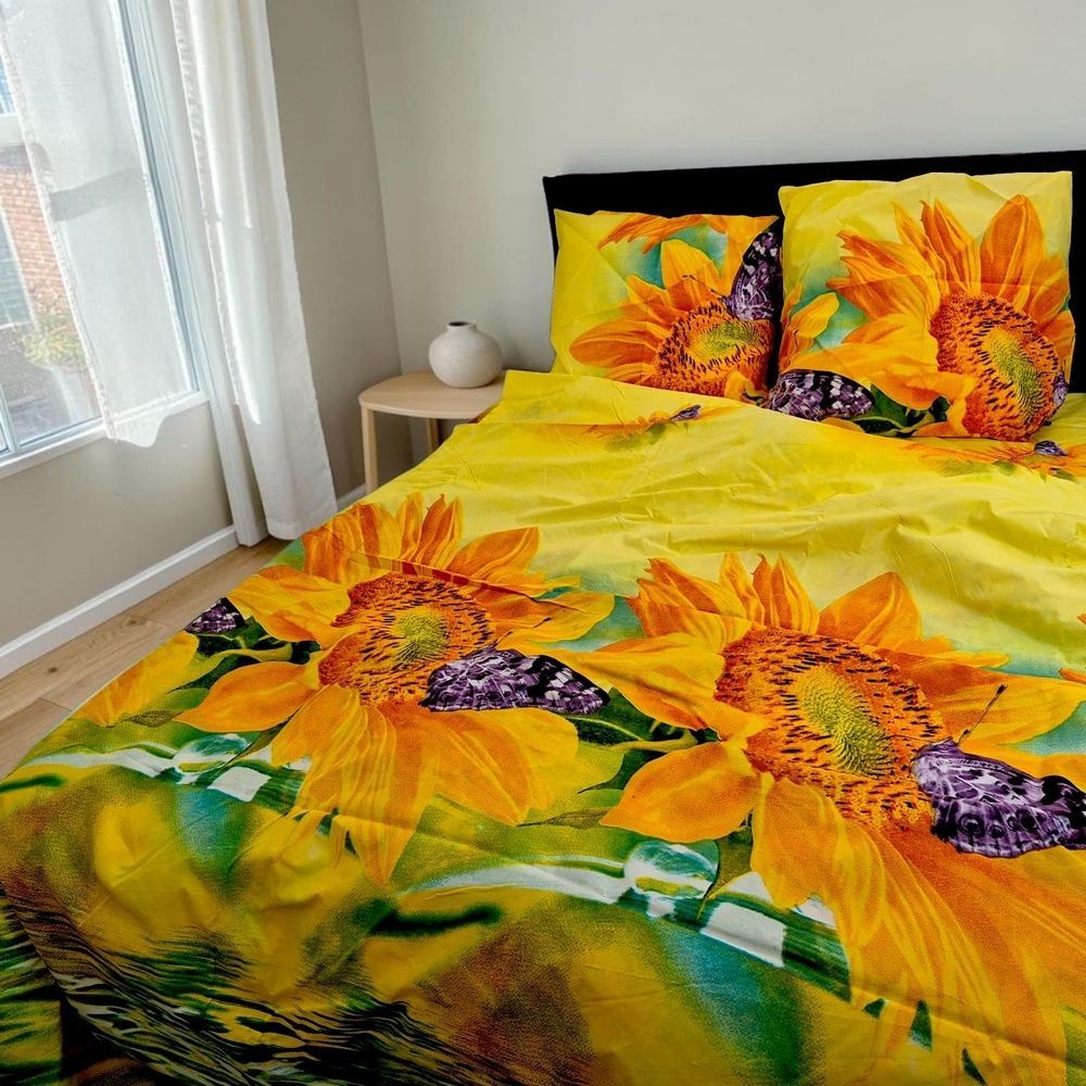 Magic of Summer double bed linen set, polyester 60212 photo