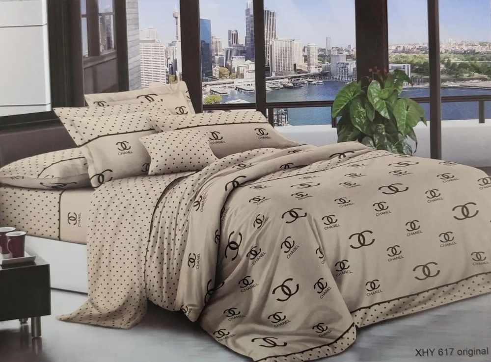 One and a half bed linen set CHANEL
