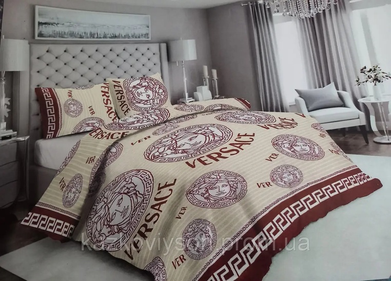Double bed linen set Versace